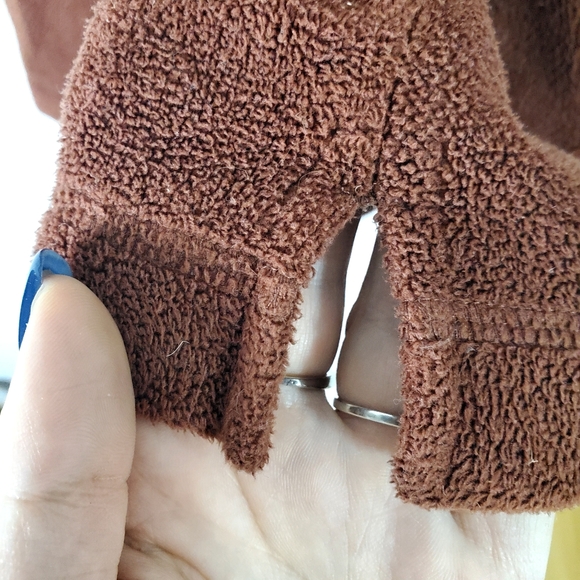 Vintage Patagonia Rhythm Fleece Brown Long Sleeve L - Picture 13 of 14